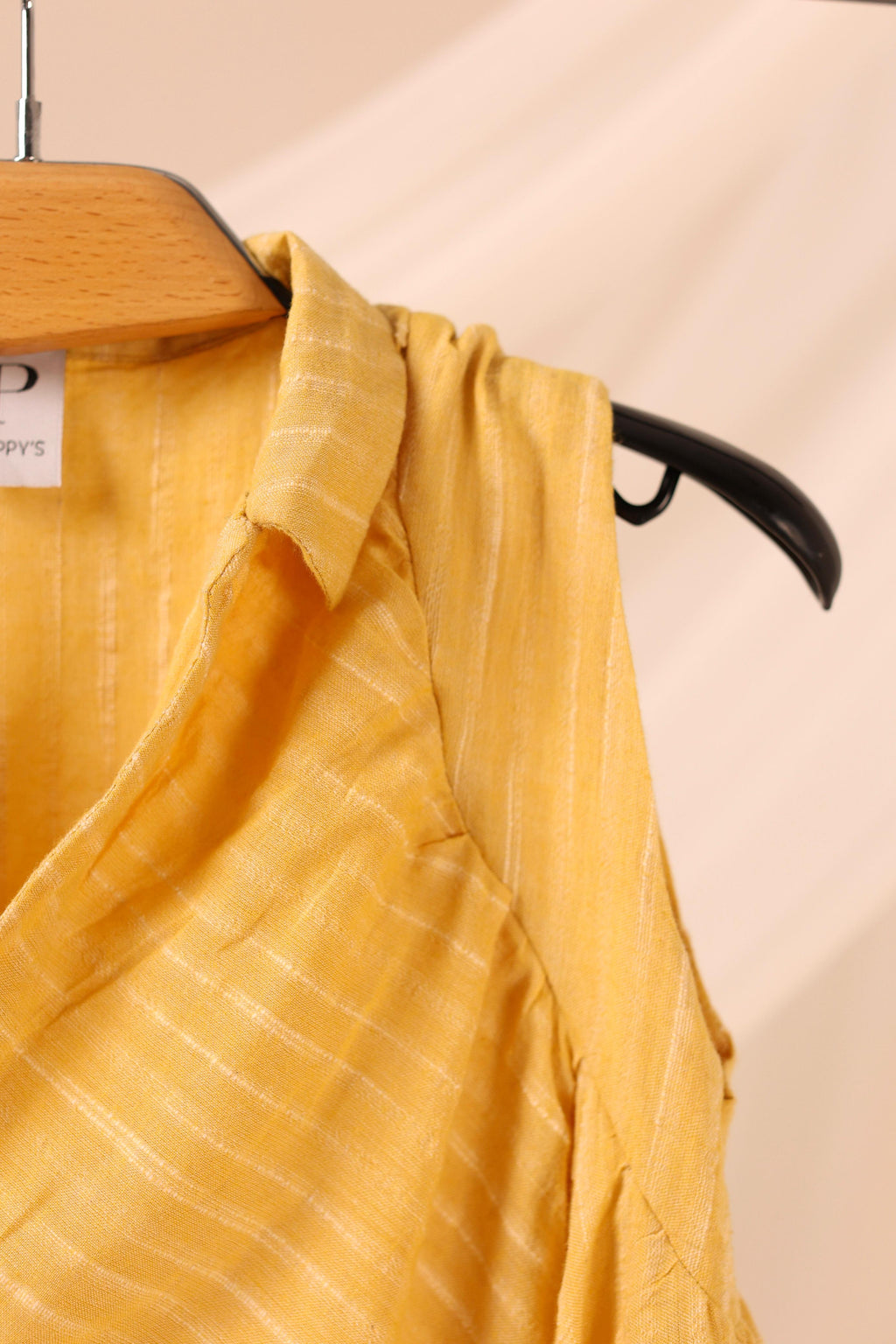 Sunshine Striped Peplum Shirt